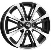 КиК Беринг алмаз черный 6.5x15 4x108 65.1 ET40