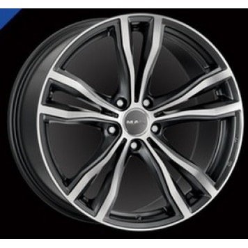 MAK X-Mode Gunmetal Mirror Face 10x21 5x120 74.1 ET40