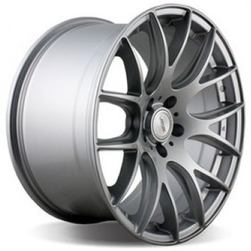 Vissol V-001 Silver Polished 9.5x18 5x112 66.6 ET40