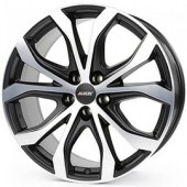 Alutec W10 racing black fpolished 8.5x18 5x150 110.1 ET51