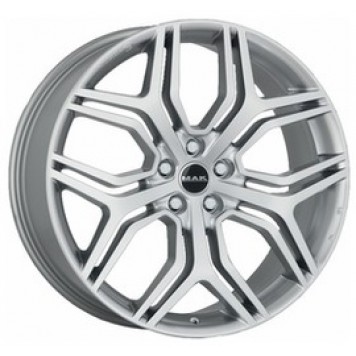 MAK Stardom Silver 8.5x20 5x112 66.6 ET40