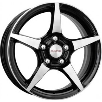 КиК R-1 алмаз черный 6.5x16 5x115 70.1 ET41