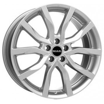 MAK Koln silver 9.5x21 5x112 66.6 ET56