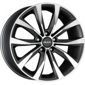 MAK Wolf Gunmetal Mirror Face 6.5x16 5x112 57.1 ET50