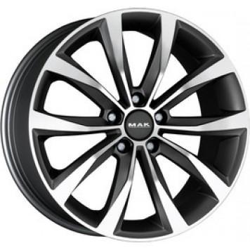 MAK Wolf Gunmetal Mirror Face 7.5x17 5x112 57.1 ET47